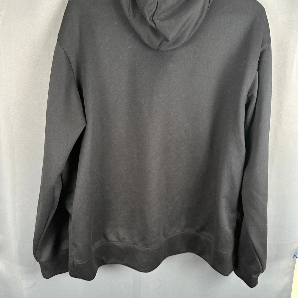 Nike Utah Jazz Basketball Hoodie Mens XL Black Dri-FIT NBA Pullover Sweatshirt